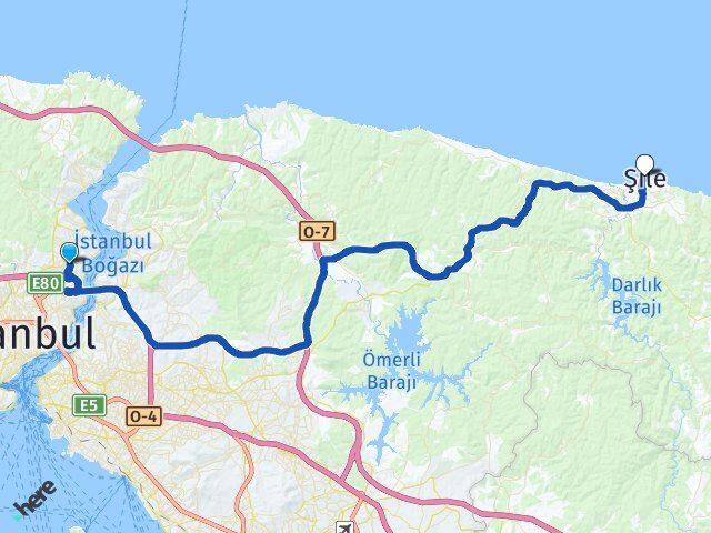Reşitpaşa Şile Arası Kaç Km - Yol Tarifi