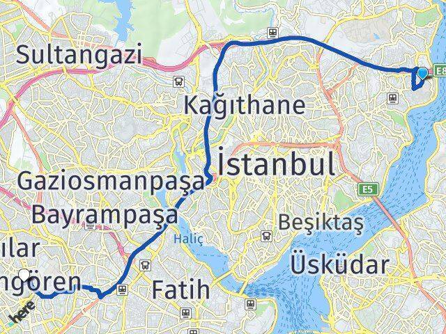 Rumelihisarı Güngören Arası Kaç Km - Yol Tarifi