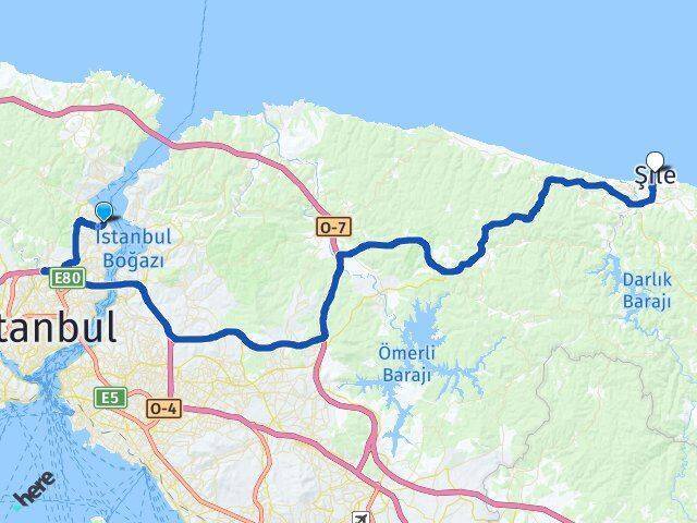 Tarabya Şile Arası Kaç Km - Yol Tarifi