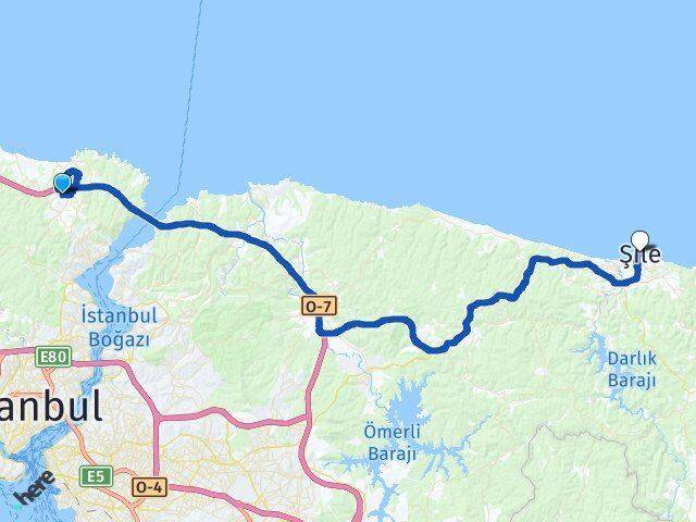 Uskumruköy Şile Arası Kaç Km - Yol Tarifi