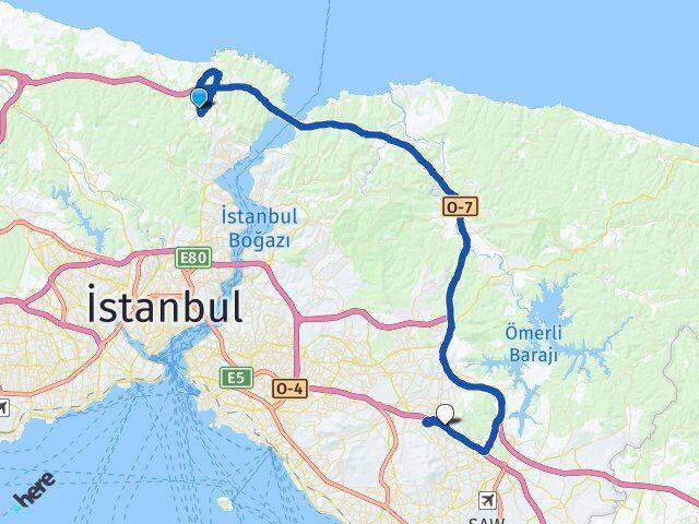 Zekeriyaköy Sultanbeyli Arası Kaç Km - Yol Tarifi