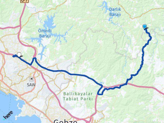 Ağaçdere Sultanbeyli Arası Kaç Km - Yol Tarifi