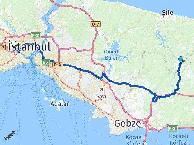 Çengilli Gaziosmanpaşa Arası Kaç Km - Yol Tarifi