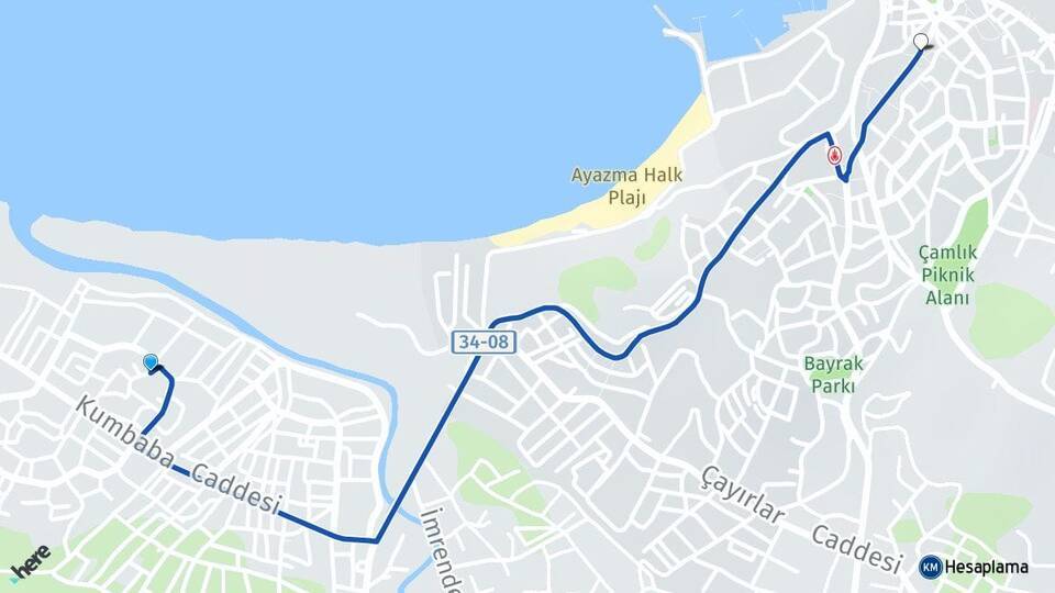 Kumbaba Şile Arası Kaç Km - Yol Tarifi