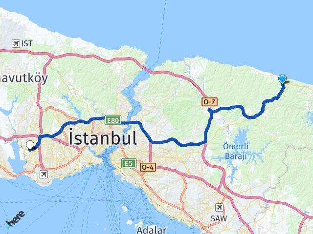 Sofular Sabahattin Zaim Üniversitesi Arası Kaç Km - Yol Tarifi