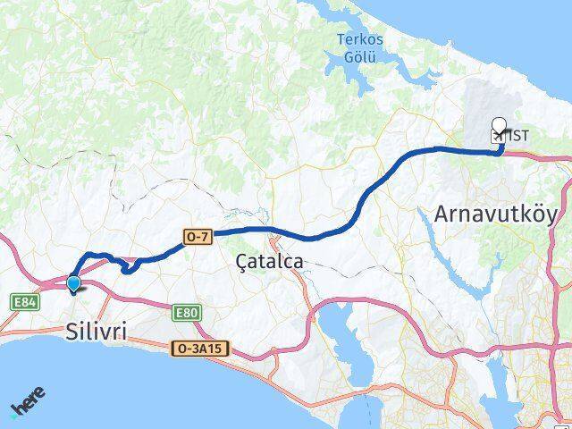 Alipaşa İstanbul Havalimanı Arası Kaç Km - Yol Tarifi