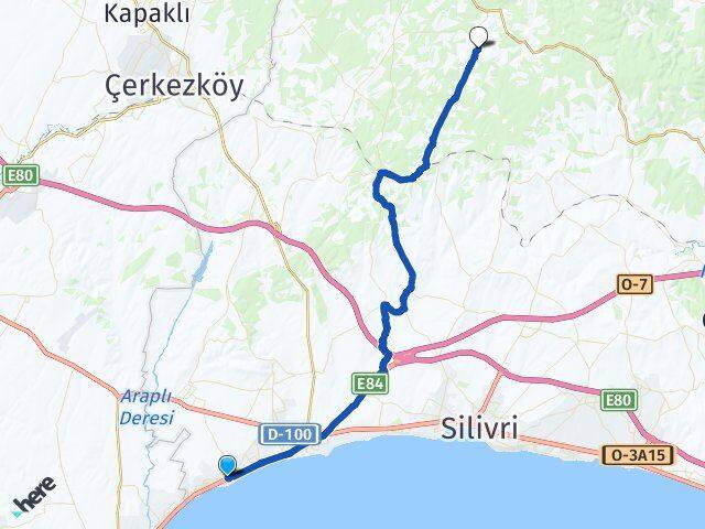 Gümüşyaka Danamandıra Arası Kaç Km - Yol Tarifi