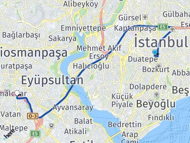 Bomonti Nişantaşı Üniversitesi Arası Kaç Km - Yol Tarifi