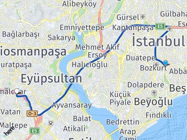 Nişantaşı Nişantaşı Üniversitesi Arası Kaç Km - Yol Tarifi