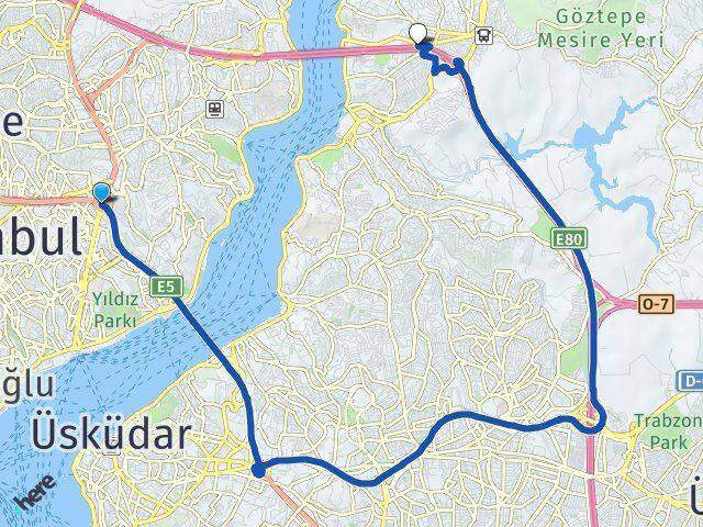 Zincirlikuyu Kavacık Arası Kaç Km - Yol Tarifi