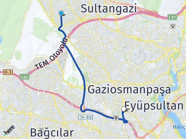 50. Yıl Bayrampaşa Arası Kaç Km - Yol Tarifi