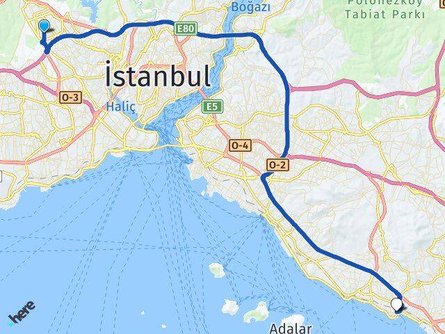 50. Yıl Pendik Arası Kaç Km - Yol Tarifi
