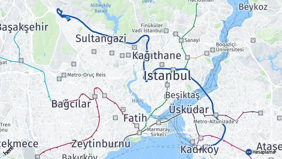 Cebeci Kadıköy Arası Kaç Km - Yol Tarifi