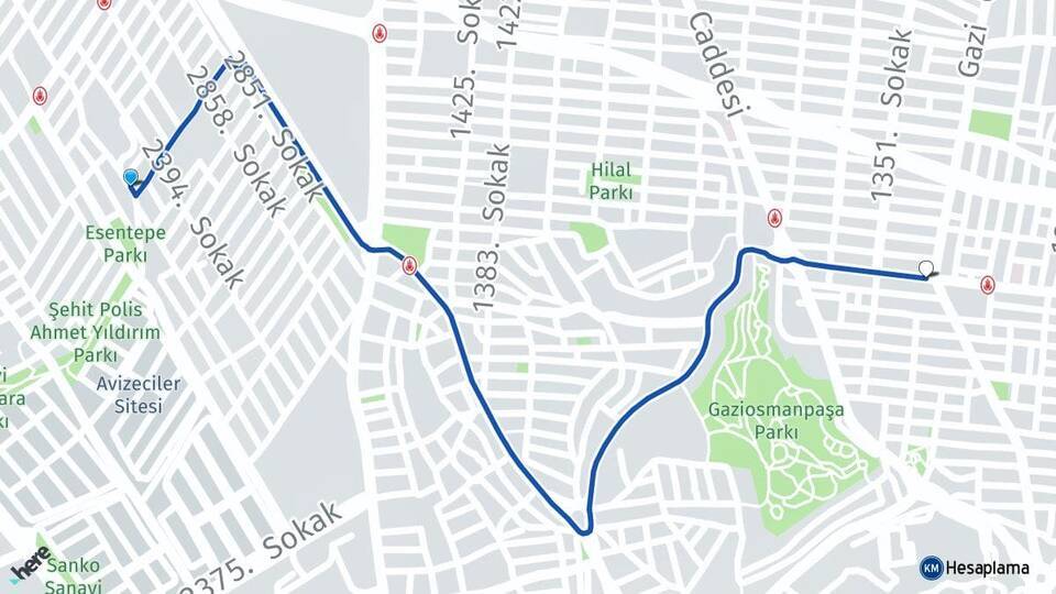 Esentepe Sultangazi Arası Kaç Km - Yol Tarifi