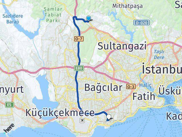 Eski Habipler Bakırköy Arası Kaç Km - Yol Tarifi