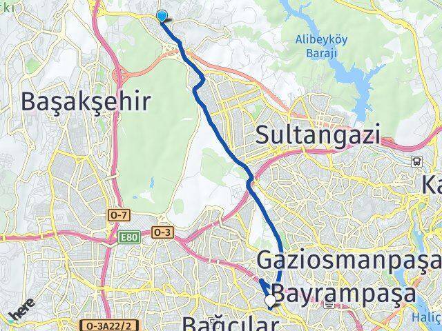Eski Habipler Esenler Arası Kaç Km - Yol Tarifi