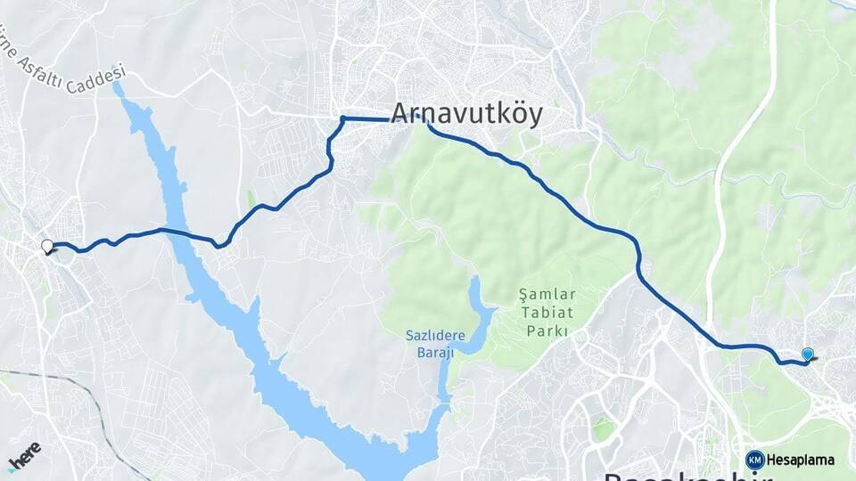 Eski Habipler Hadımköy Arası Kaç Km - Yol Tarifi