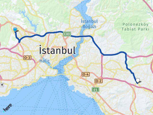 Sultançiftliği Sancaktepe Arası Kaç Km - Yol Tarifi