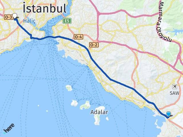 Aydıntepe Nişantaşı Üniversitesi Arası Kaç Km - Yol Tarifi