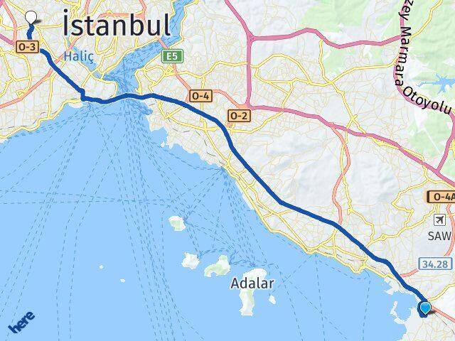 Evliya Çelebi Kartaltepe Arası Kaç Km - Yol Tarifi