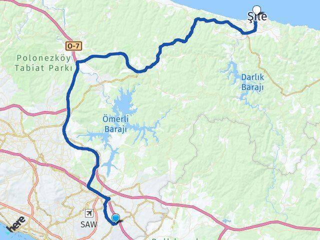 Orhanlı Şile Arası Kaç Km - Yol Tarifi