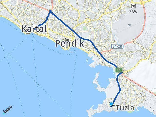 Postane Kartal Arası Kaç Km - Yol Tarifi