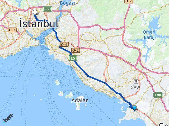 Yayla Kağıthane Arası Kaç Km - Yol Tarifi
