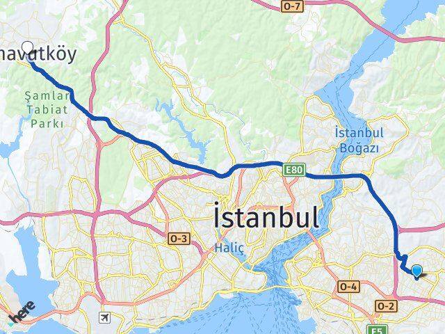 Altınşehir Arnavutköy Arası Kaç Km - Yol Tarifi