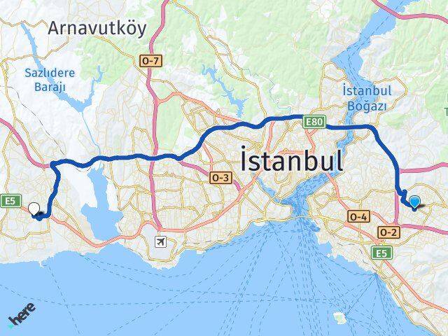 Altınşehir Beylikdüzü Arası Kaç Km - Yol Tarifi