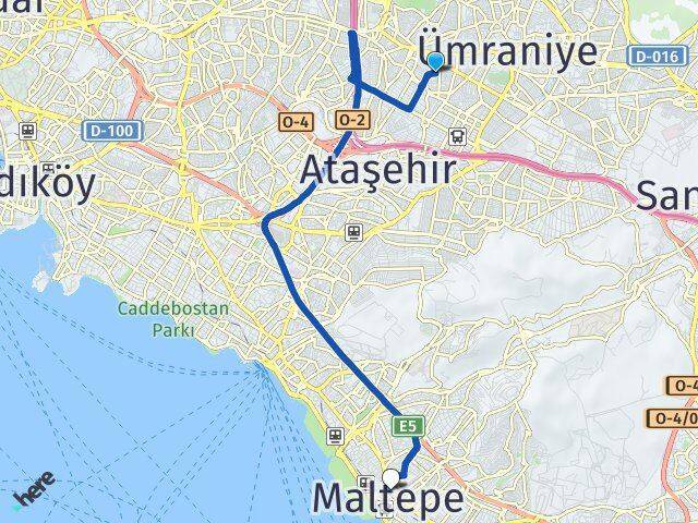 Altınşehir Maltepe Arası Kaç Km - Yol Tarifi