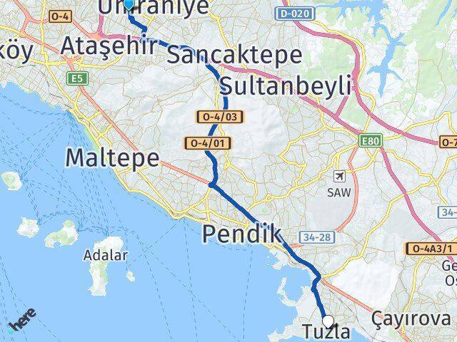 Altınşehir Tuzla Arası Kaç Km - Yol Tarifi