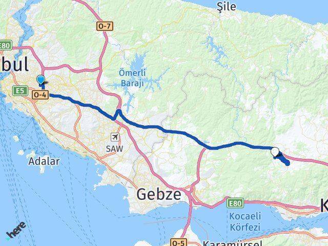 Armağanevler Körfez Arası Kaç Km - Yol Tarifi