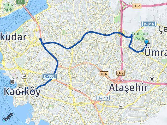 Cemil Meriç Kadıköy Arası Kaç Km - Yol Tarifi