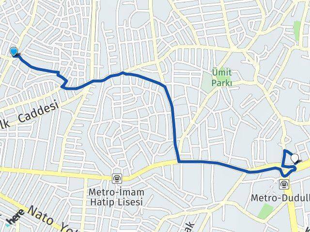 Cemil Meriç Ümraniye Arası Kaç Km - Yol Tarifi