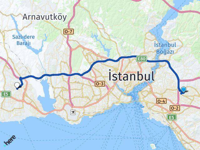 Ihlamurkuyu Esenyurt Arası Kaç Km - Yol Tarifi