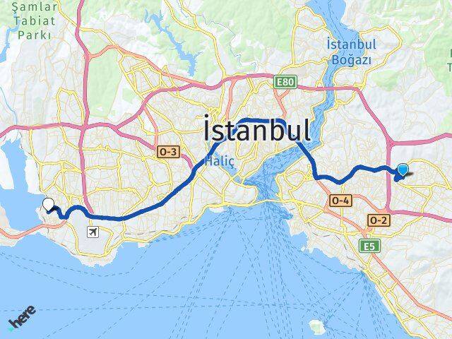 Ihlamurkuyu Küçükçekmece Arası Kaç Km - Yol Tarifi