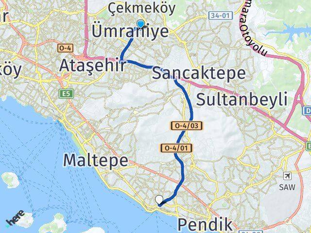 Necip Fazıl Kartal Arası Kaç Km - Yol Tarifi