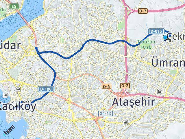 Parseller Kadıköy Arası Kaç Km - Yol Tarifi