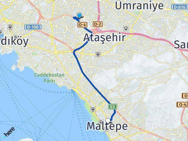 Site Maltepe Arası Kaç Km - Yol Tarifi