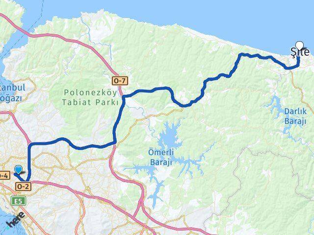 Site Şile Arası Kaç Km - Yol Tarifi