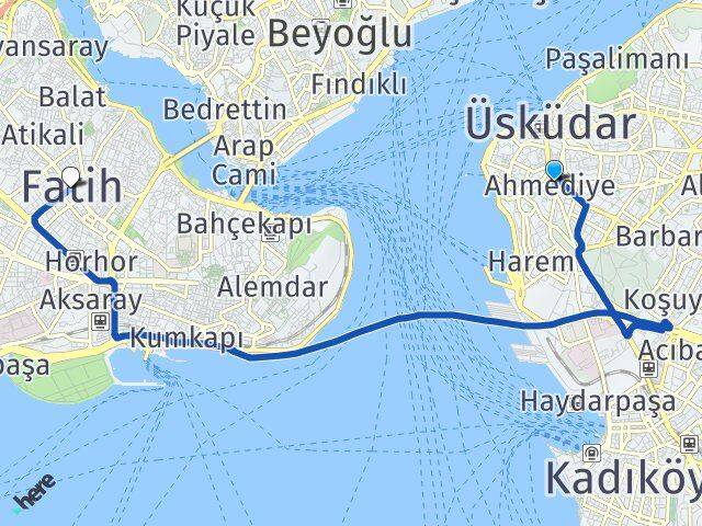 Ahmediye Fatih Arası Kaç Km - Yol Tarifi