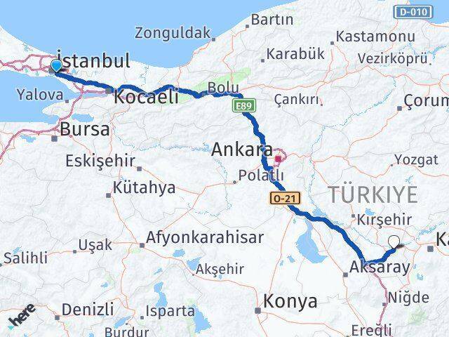 Bulgurlu Avanos Arası Kaç Km - Yol Tarifi