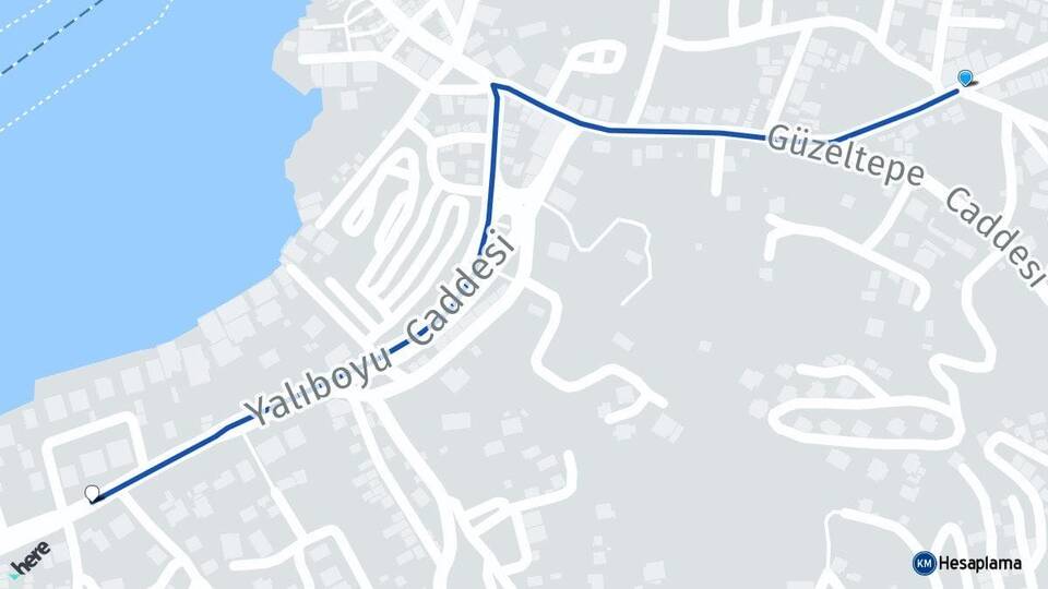 İstanbul Üsküdar Çengelköy Beylerbeyi Üsküdar Arası Kaç Km - Yol Haritası