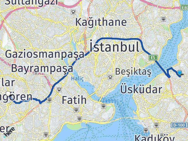 Küplüce Güngören Arası Kaç Km - Yol Tarifi