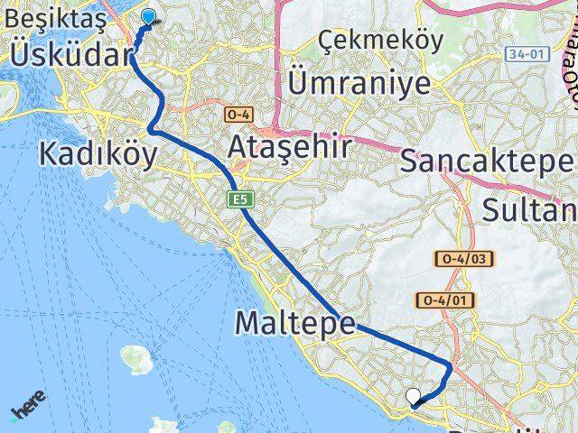 Küplüce Kartal Arası Kaç Km - Yol Tarifi