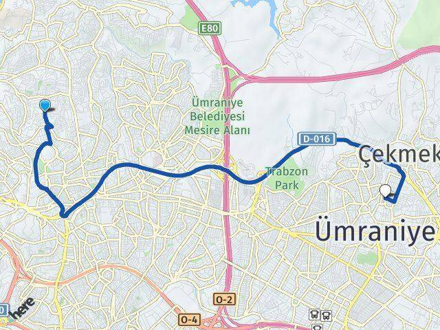 Mehmet Akif Ersoy Aşağı Dudullu Arası Kaç Km - Yol Tarifi