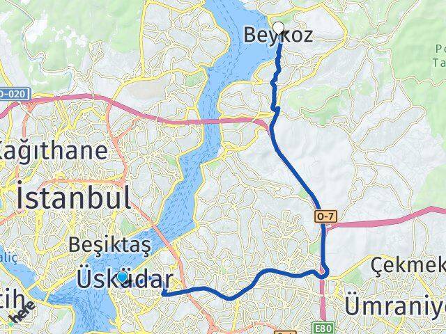 Mimar Sinan Beykoz Arası Kaç Km - Yol Tarifi
