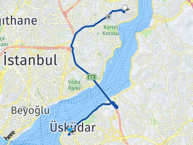 Mimar Sinan Boğaziçi Üniversitesi Arası Kaç Km - Yol Tarifi