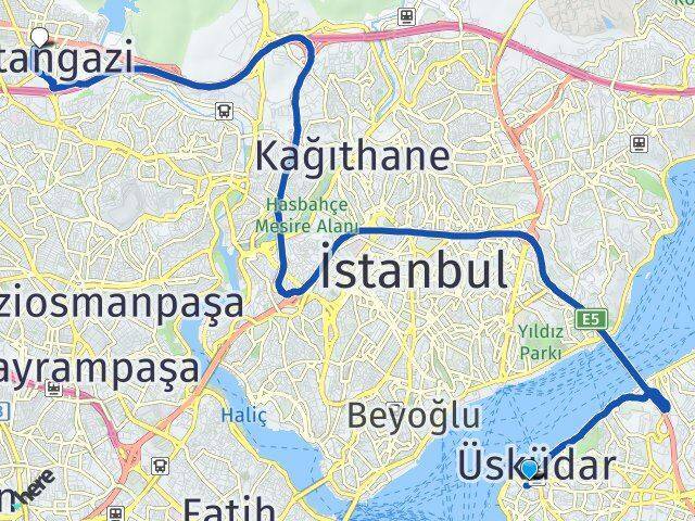 Mimar Sinan Sultangazi Arası Kaç Km - Yol Tarifi