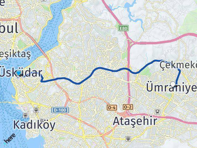 Mimar Sinan Ümraniye Arası Kaç Km - Yol Tarifi